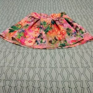 Aeropostale Flower Skirt, Size S